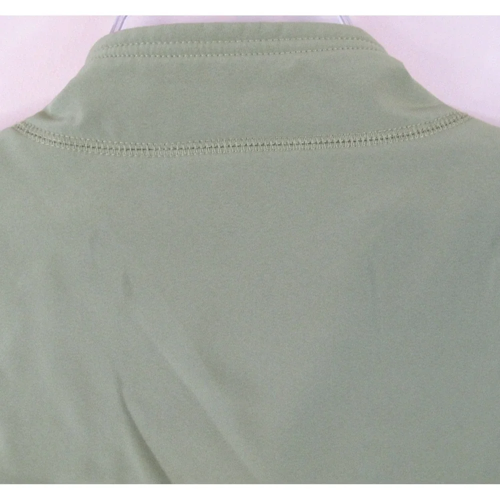 Woolrich Full Zip Softshell‎ Jacket Women's Large Aloe Green Pockets